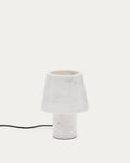 Japandi Tischlampe Alaro – Marmor, Weiß – Produktansicht