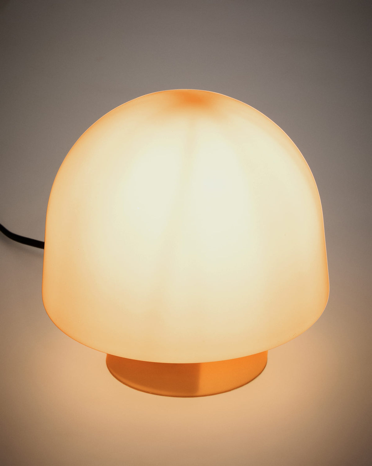 Japandi Tischlampe Reig – Glas, Orange – weitere Ansicht