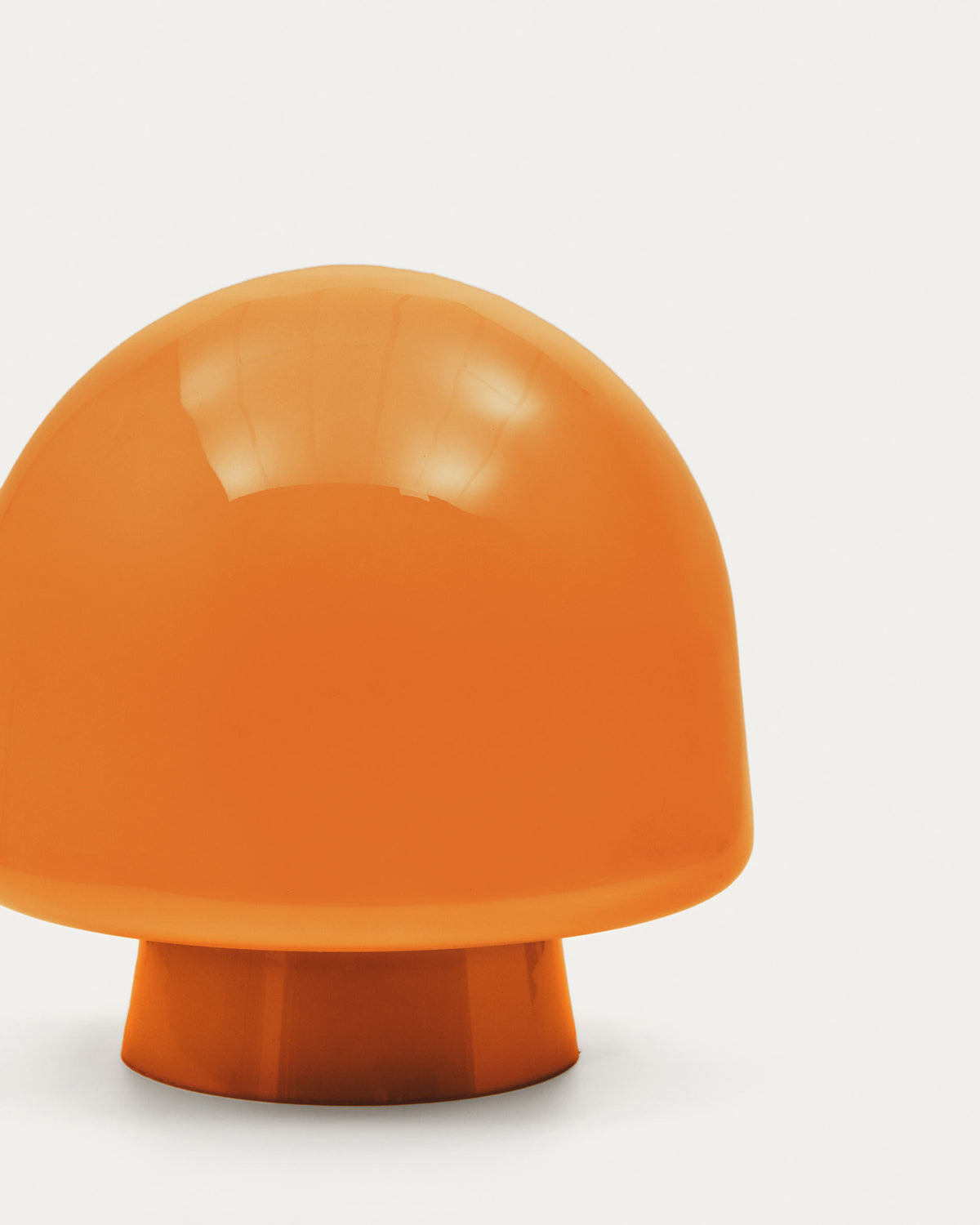 Japandi Tischlampe Reig – Glas, Orange – weitere Ansicht