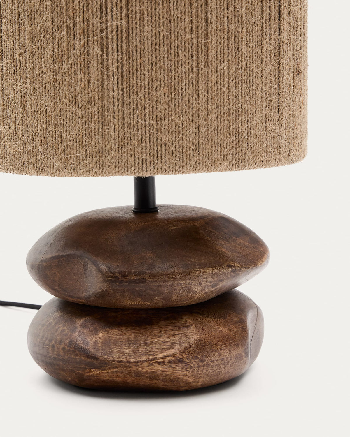Japandi Tischlampe Kor – Akazie, Natur – weitere Ansicht