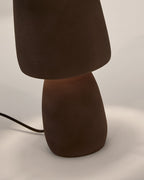 Japandi Tischlampe Tandy – Keramik, Terrakotta – weitere Ansicht