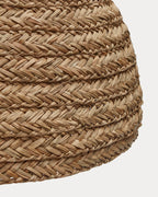 Japandi Lampenschirm Fonteta – Rattan, Braun, Ø 60 cm – weitere Ansicht