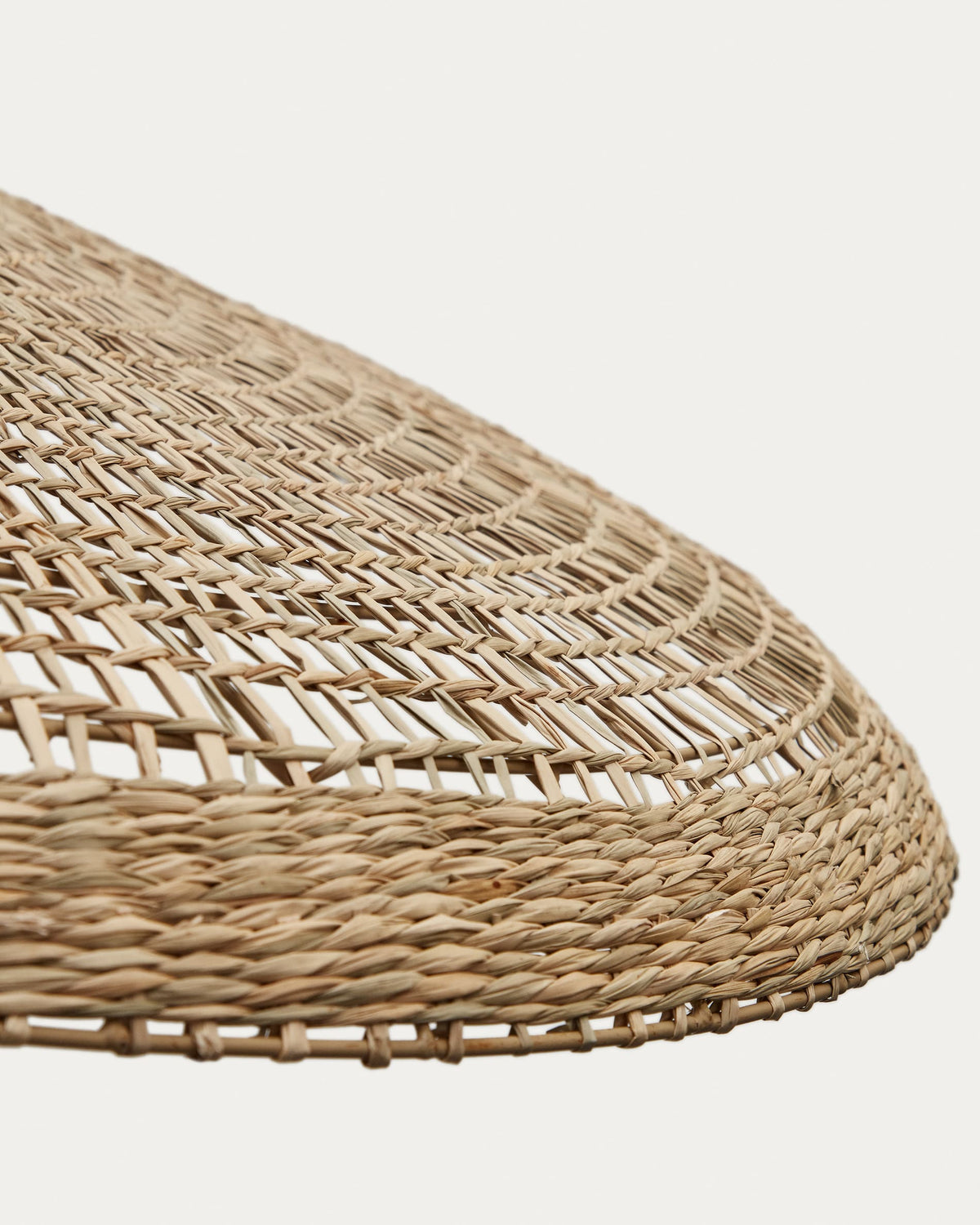 Japandi Lampenschirm Cruilles – Rattan, Natur, Ø 100 cm – weitere Ansicht