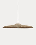 Japandi Lampenschirm Cruilles – Rattan, Natur, Ø 100 cm – Produktansicht