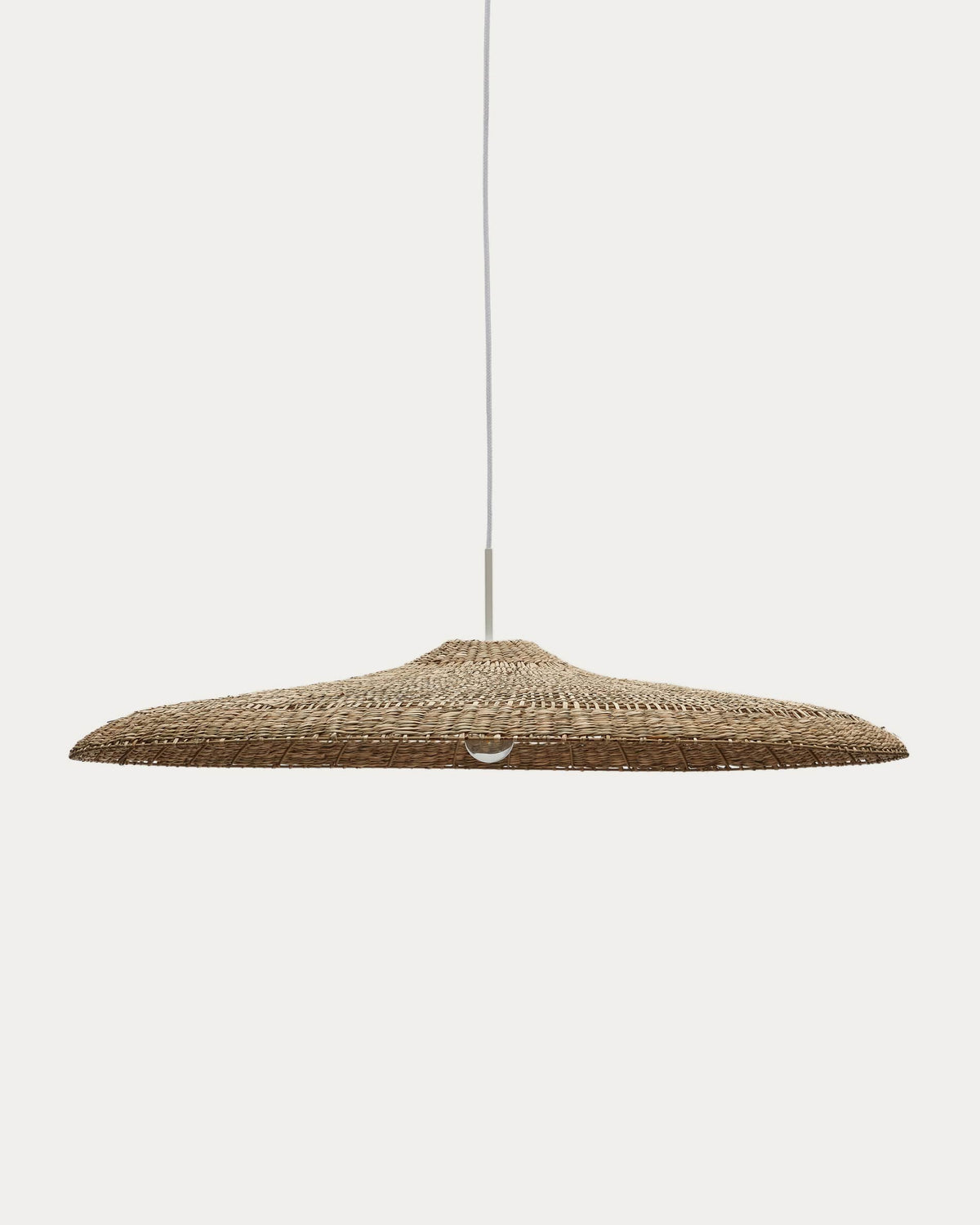 Japandi Lampenschirm Cruilles – Rattan, Natur, Ø 100 cm – Produktansicht