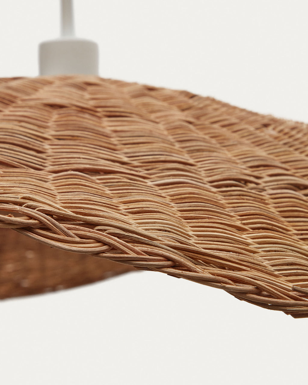Japandi Lampenschirm Bisbal – Rattan, Natur, Ø 80 cm – weitere Ansicht