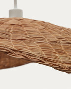 Japandi Lampenschirm Bisbal – Rattan, Natur, Ø 80 cm – weitere Ansicht