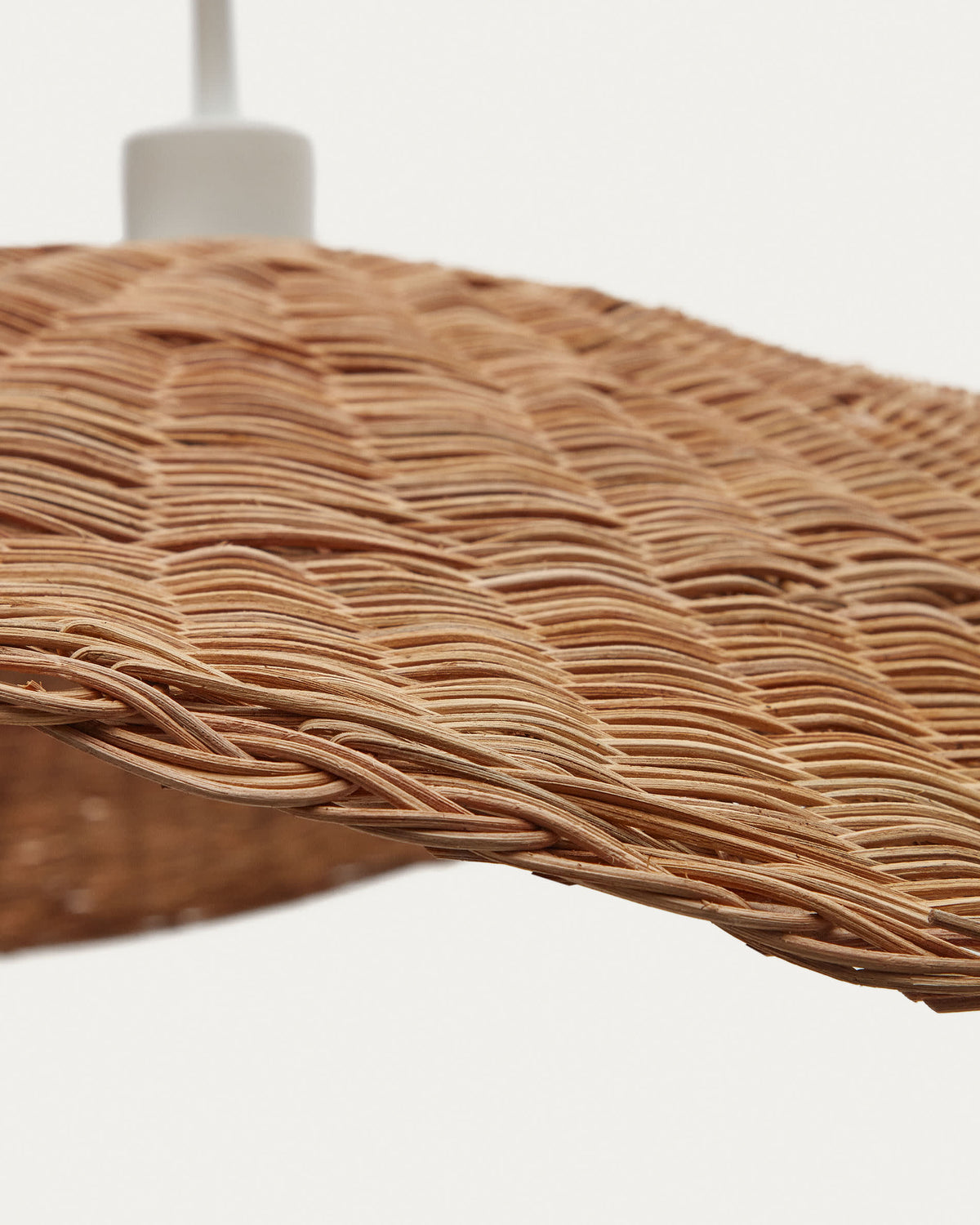Japandi Lampenschirm Bisbal – Rattan, Natur, Ø 80 cm – weitere Ansicht