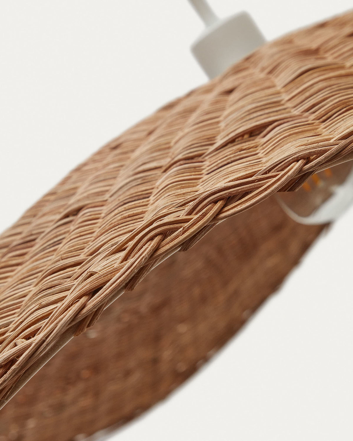 Japandi Lampenschirm Bisbal – Rattan, Natur, Ø 80 cm – weitere Ansicht