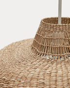 Japandi Lampenschirm Rupia – Rattan, Natur, Ø 55 cm – weitere Ansicht