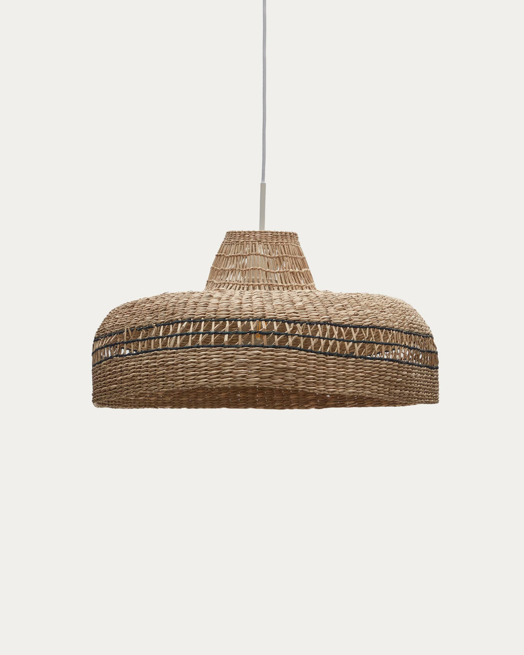 Japandi Lampenschirm Rupia – Rattan, Natur, Ø 55 cm – Produktansicht