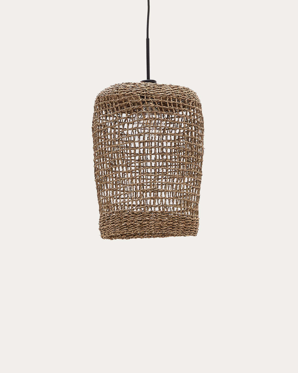 Japandi Lampenschirm Laiar – Rattan, Natur, Ø 27 cm – Produktansicht