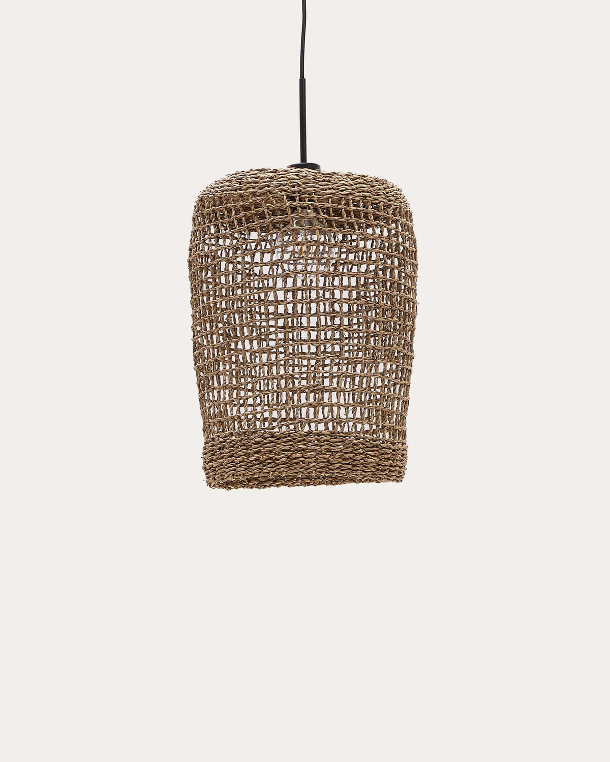 Japandi Lampenschirm Laiar – Rattan, Natur, Ø 27 cm – Produktansicht