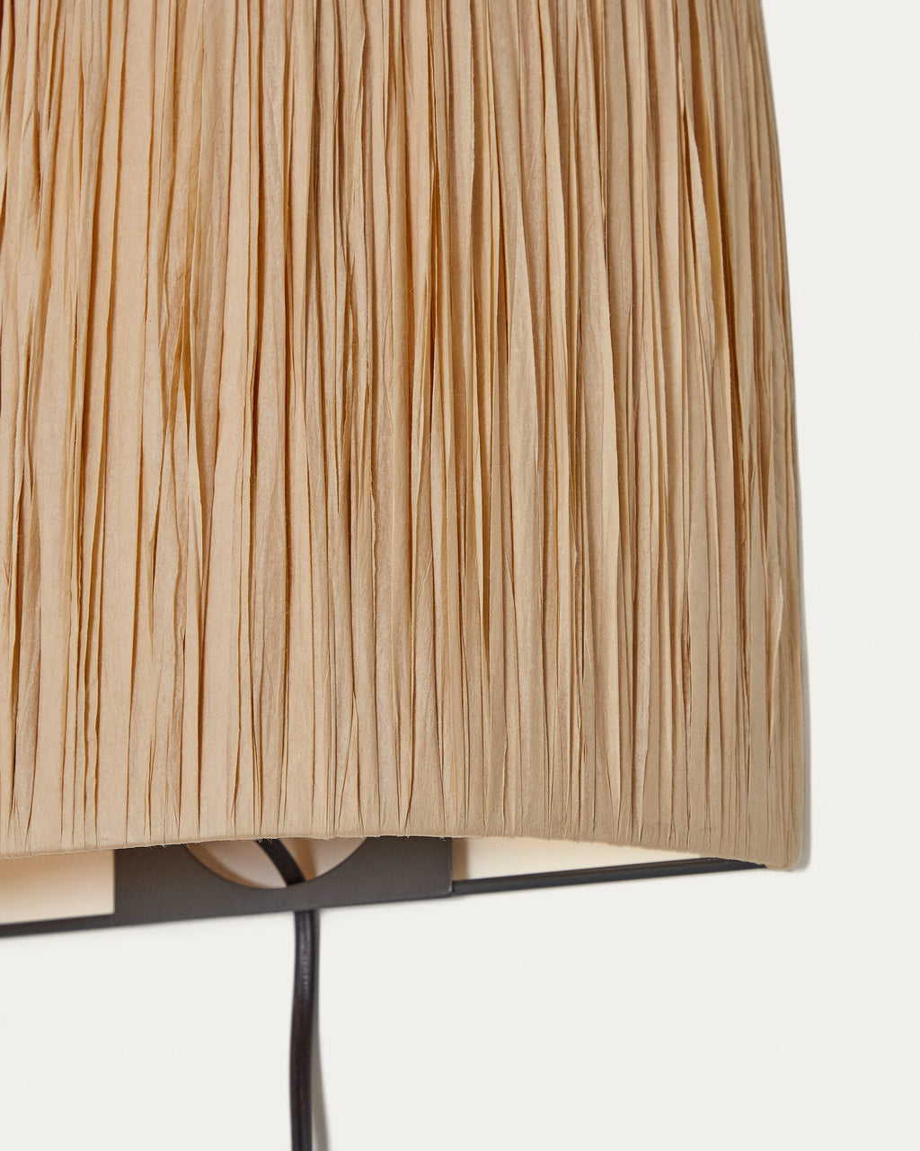Japandi Wandleuchte Pulmi – Rattan, Braun – weitere Ansicht
