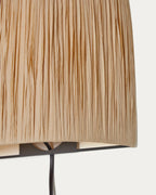 Japandi Wandleuchte Pulmi – Rattan, Braun – weitere Ansicht