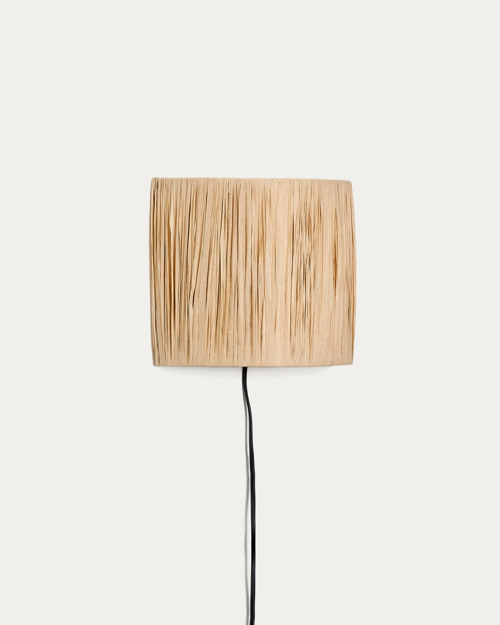 Japandi Wandleuchte Pulmi – Rattan, Braun – Produktansicht