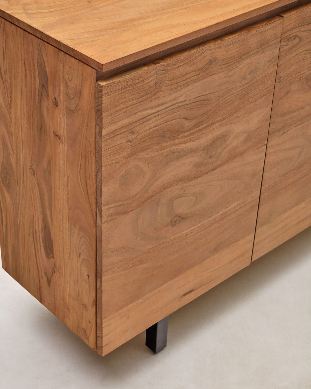 Japandi Sideboard Uxue – Akazie, Beige, 150 × 88 cm – weitere Ansicht