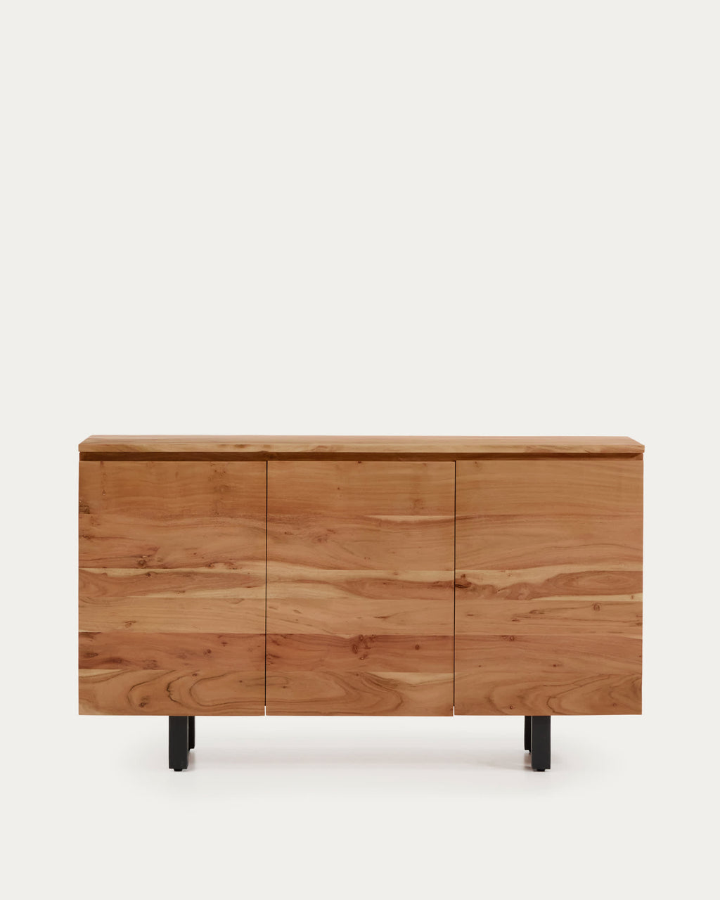 Japandi Sideboard Uxue – Akazie, Beige, 150 × 88 cm – Produktansicht