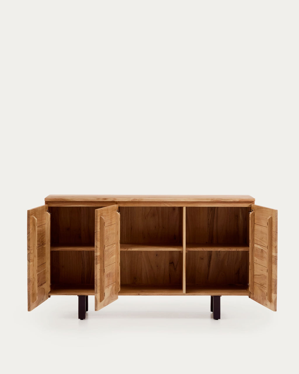 Japandi Sideboard Uxue – Akazie, Beige, 150 × 88 cm – weitere Ansicht