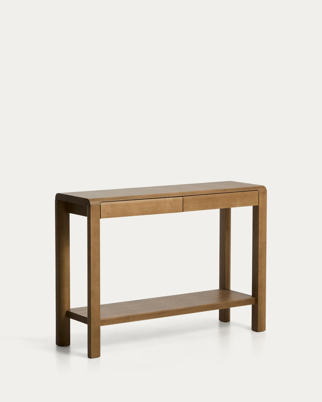 Japandi Konsolentisch Arelida – Eiche, Hellbraun, 112 × 80 cm – weitere Ansicht