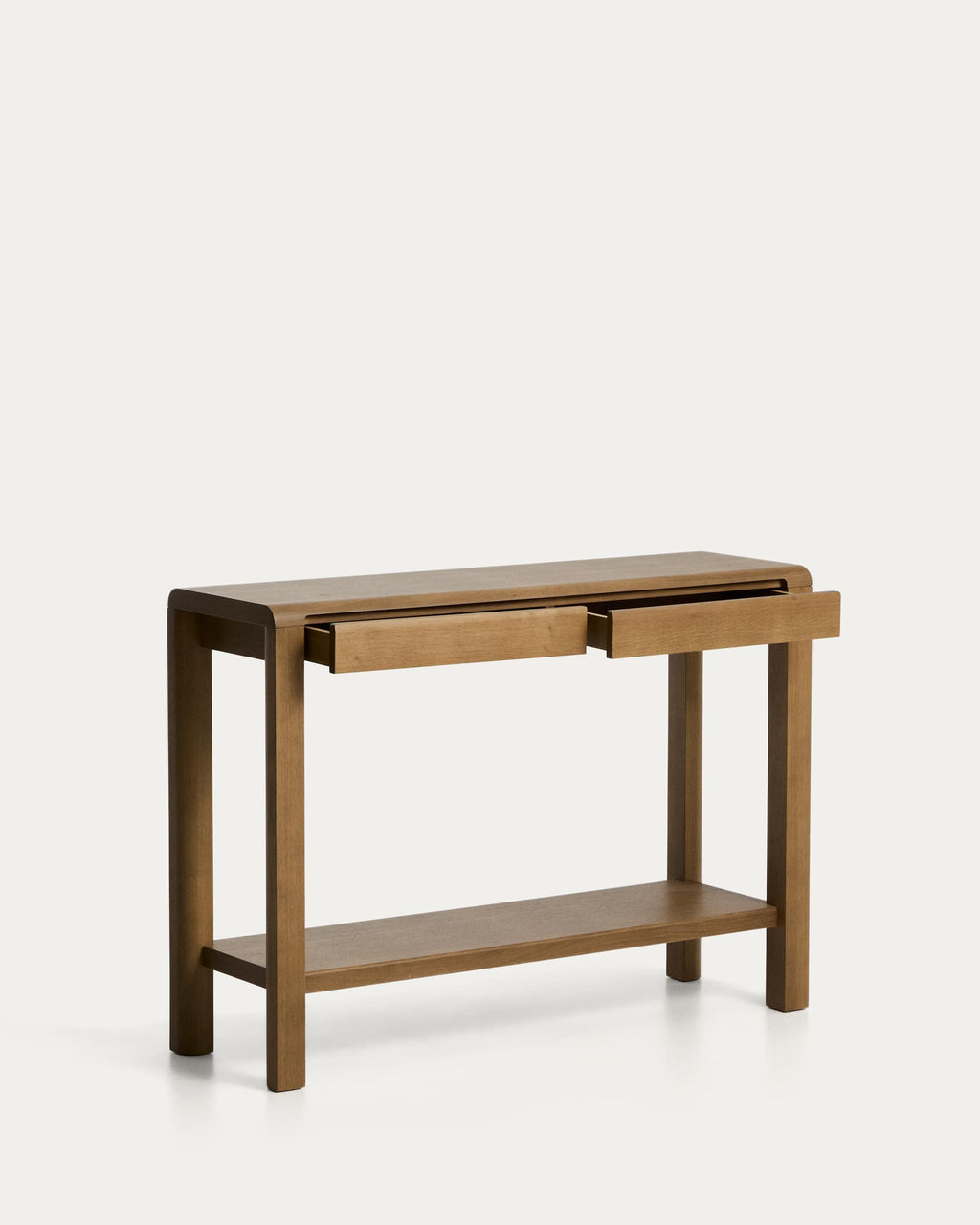 Japandi Konsolentisch Arelida – Eiche, Hellbraun, 112 × 80 cm – weitere Ansicht