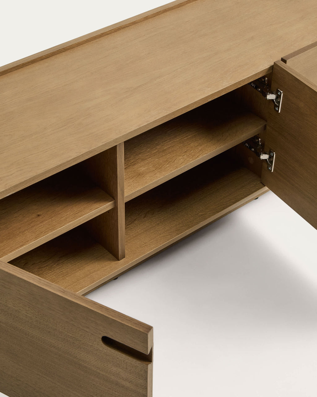 Japandi TV-Möbel Arelida – Eiche, Hellbraun, 200 × 44 cm – weitere Ansicht