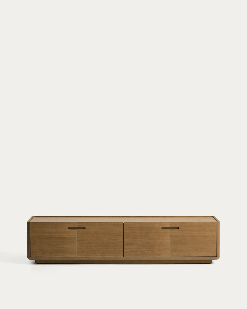 Japandi TV-Möbel Arelida – Eiche, Hellbraun, 200 × 44 cm – Produktansicht