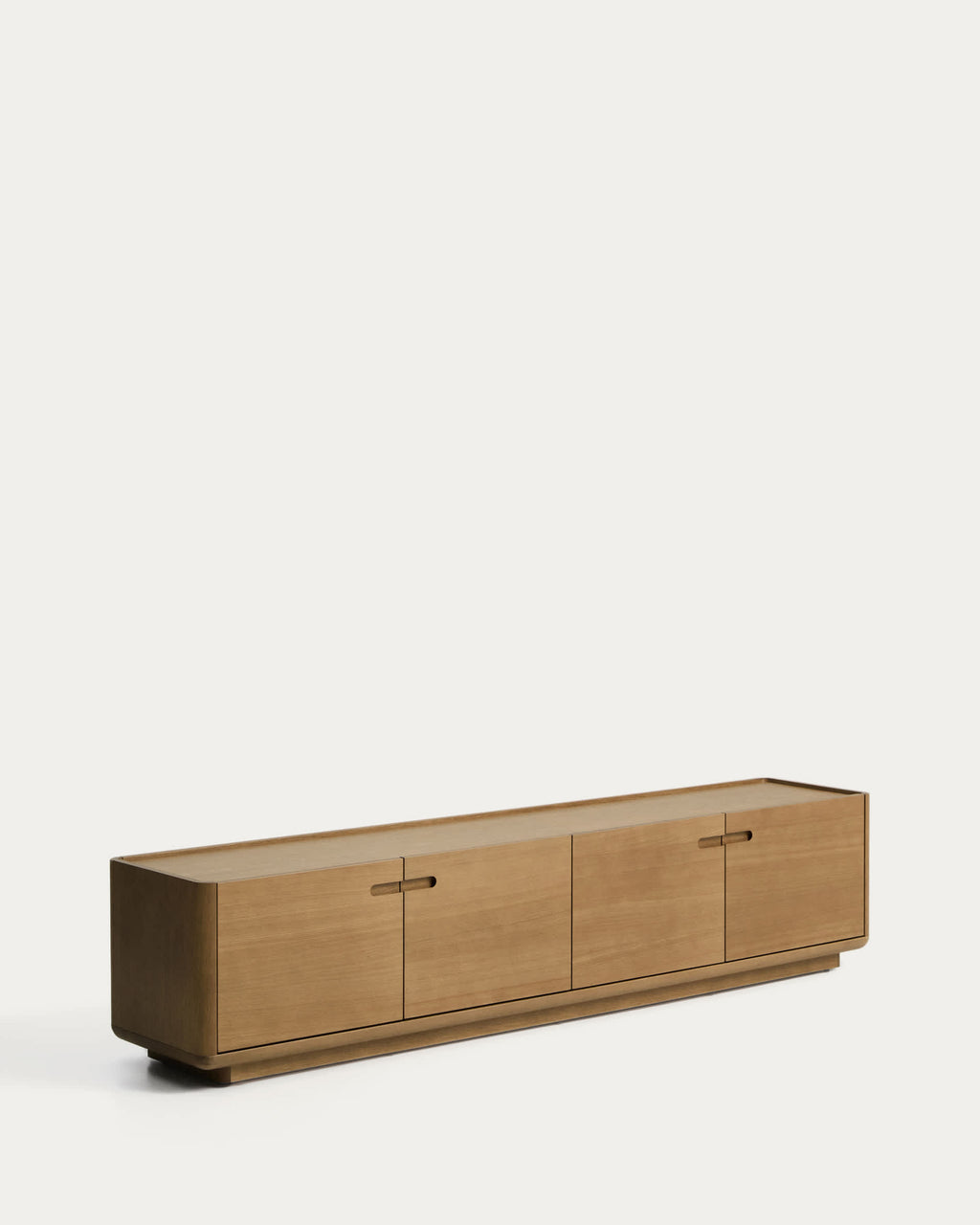 Japandi TV-Möbel Arelida – Eiche, Hellbraun, 200 × 44 cm – weitere Ansicht
