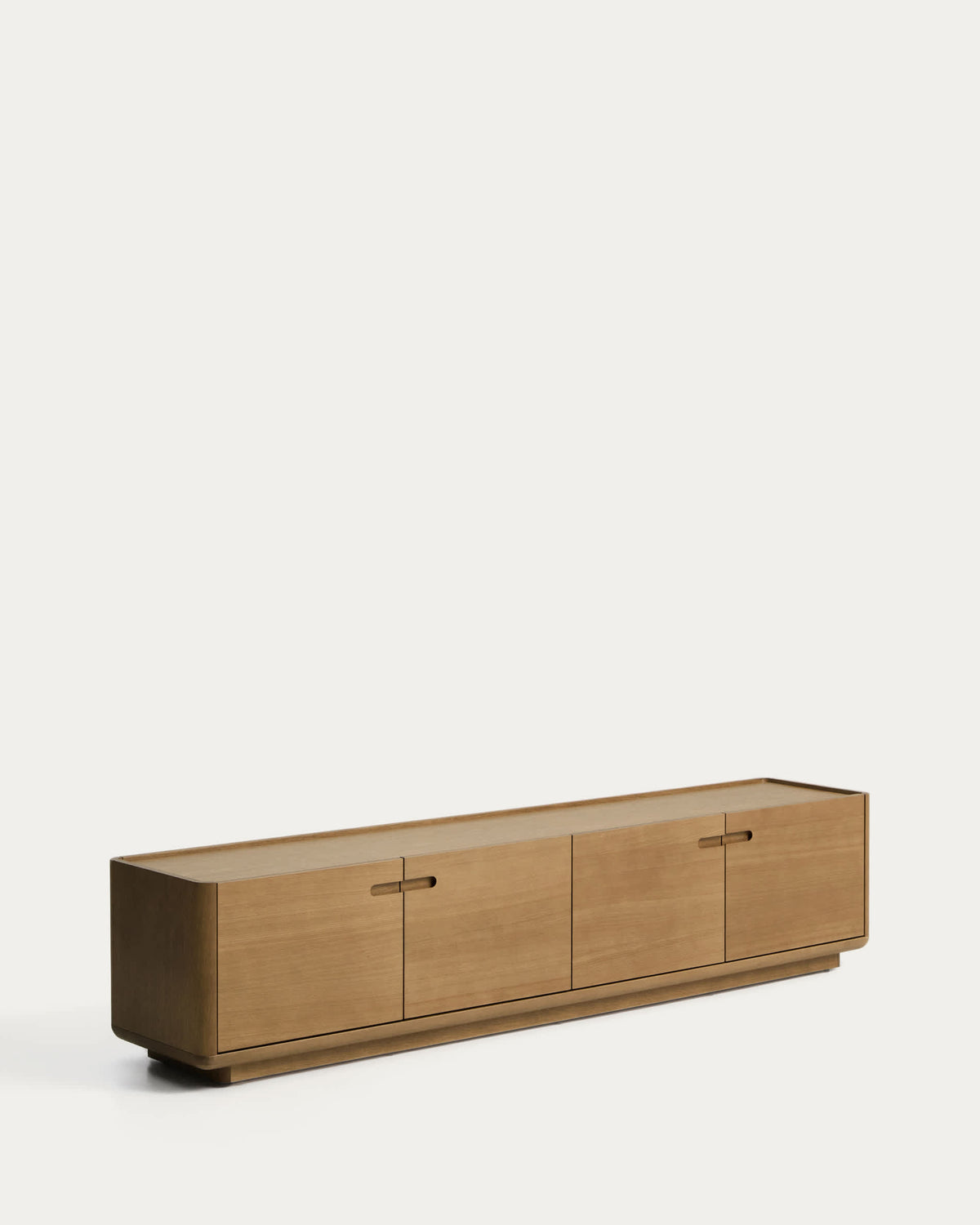 Japandi TV-Möbel Arelida – Eiche, Hellbraun, 200 × 44 cm – weitere Ansicht