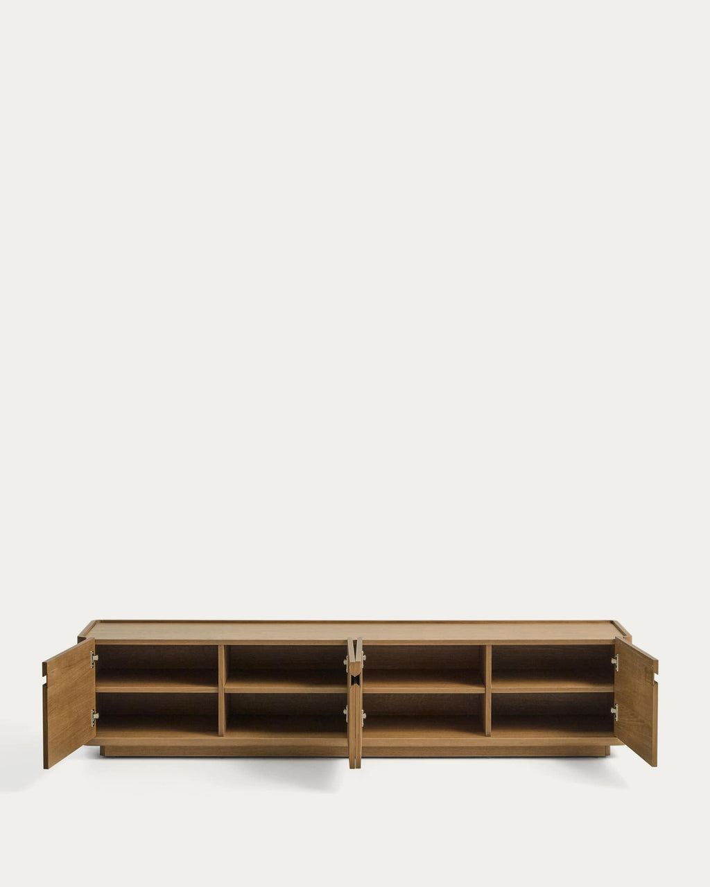 Japandi TV-Möbel Arelida – Eiche, Hellbraun, 200 × 44 cm – weitere Ansicht