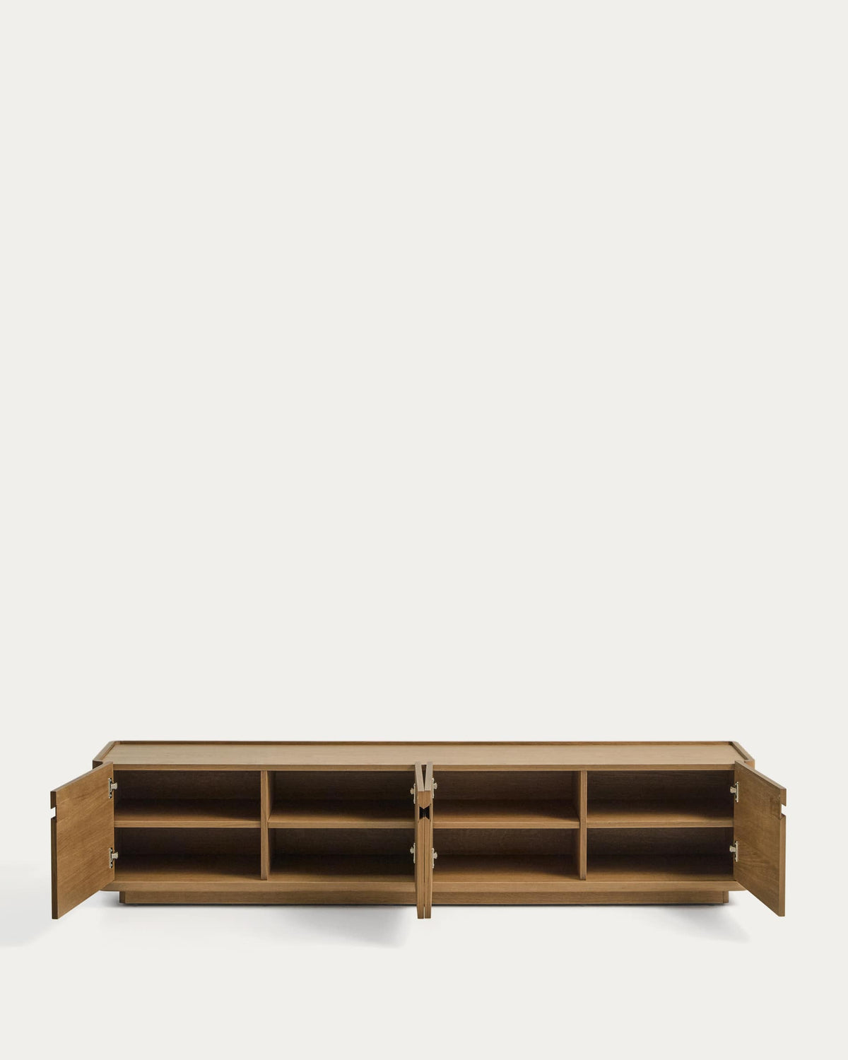 Japandi TV-Möbel Arelida – Eiche, Hellbraun, 200 × 44 cm – weitere Ansicht