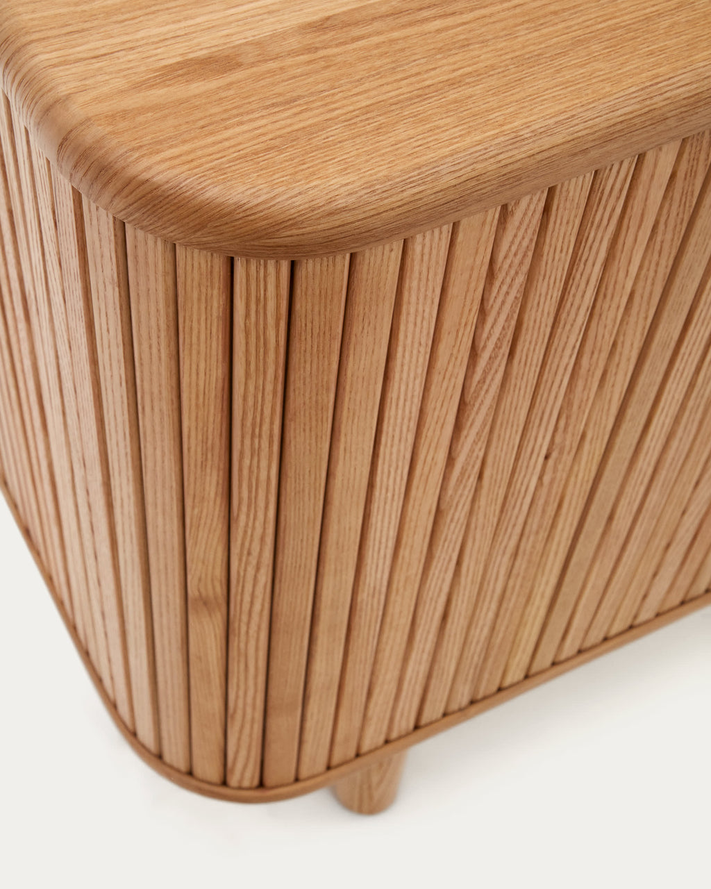 Japandi Sideboard Mailen – Eschenfurnier, Natur, 180 × 75 cm – weitere Ansicht