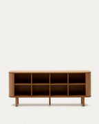 Japandi Sideboard Mailen – Eschenfurnier, Natur, 180 × 75 cm – weitere Ansicht