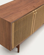 Japandi Sideboard Elan – Massivholz, Natur, 180 × 73cm – weitere Ansicht