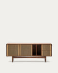 Japandi Sideboard Elan – Massivholz, Natur, 180 × 73cm – Produktansicht