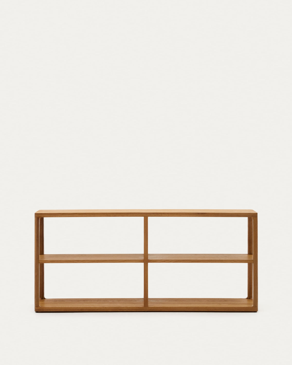Japandi Regal Maymai – Eiche, Braun, 180 × 81 cm – Produktansicht