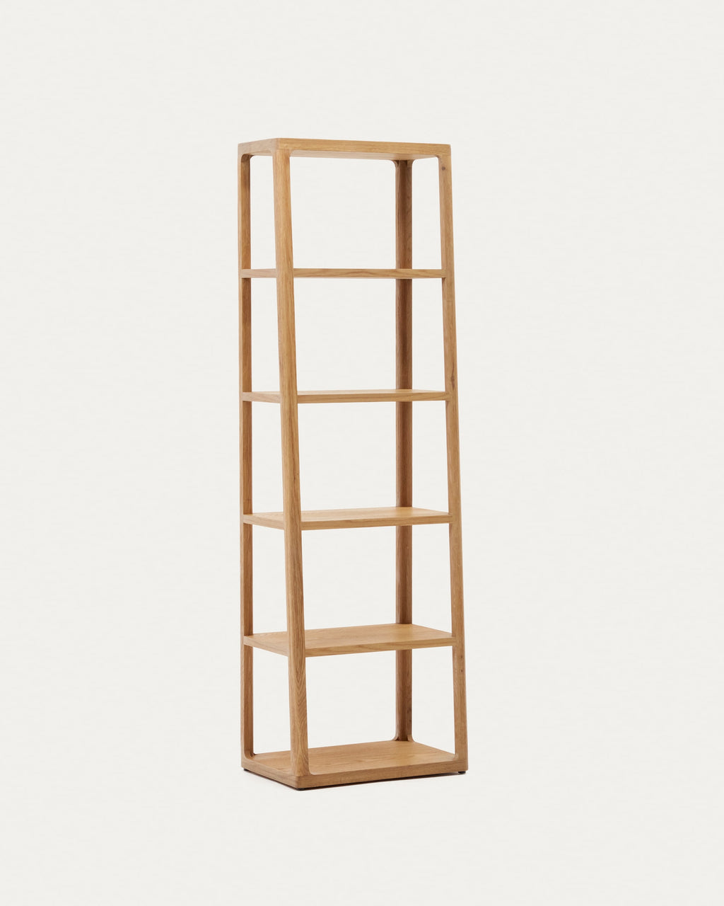 Japandi Regal Maymai – Eiche, Braun, 60 × 193 cm – weitere Ansicht