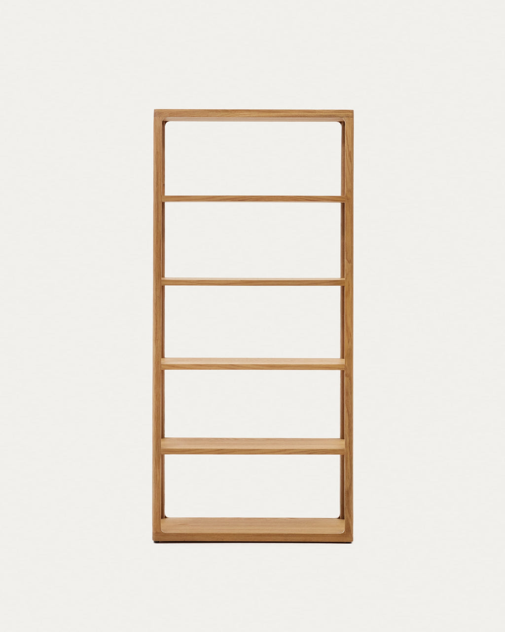Japandi Regal Maymai – Eiche, Braun, 90 × 193 cm – Produktansicht
