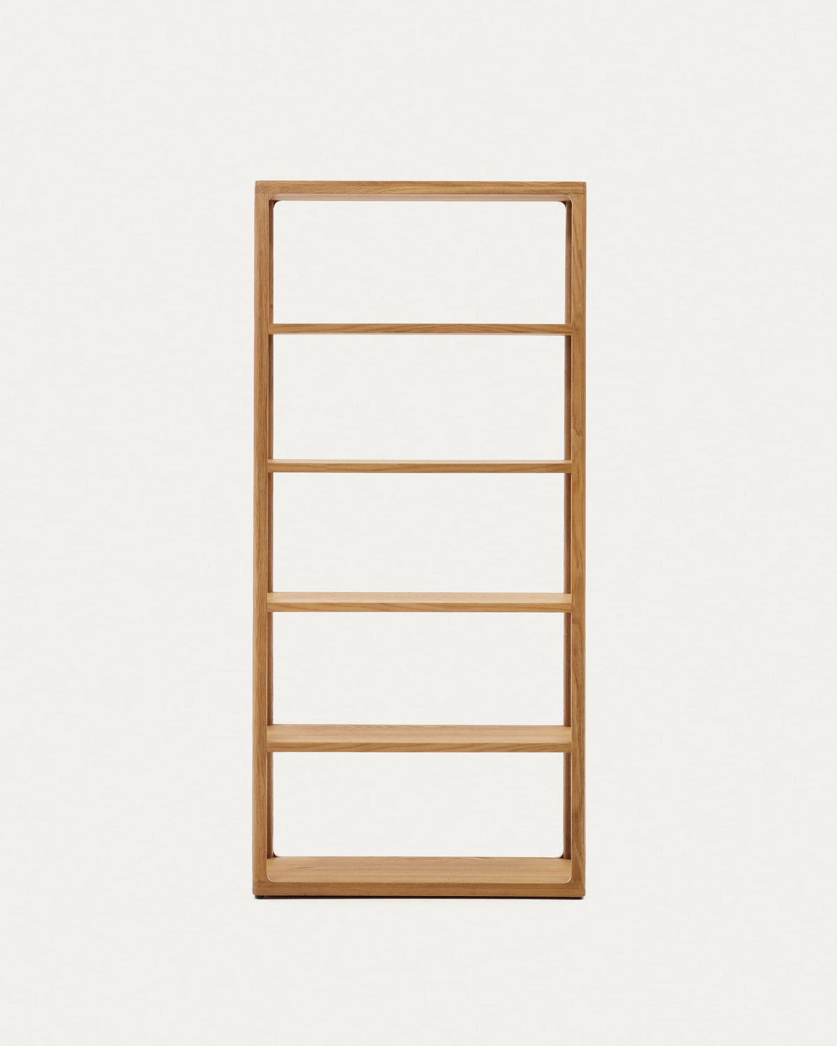 Japandi Regal Maymai – Eiche, Braun, 90 × 193 cm – Produktansicht