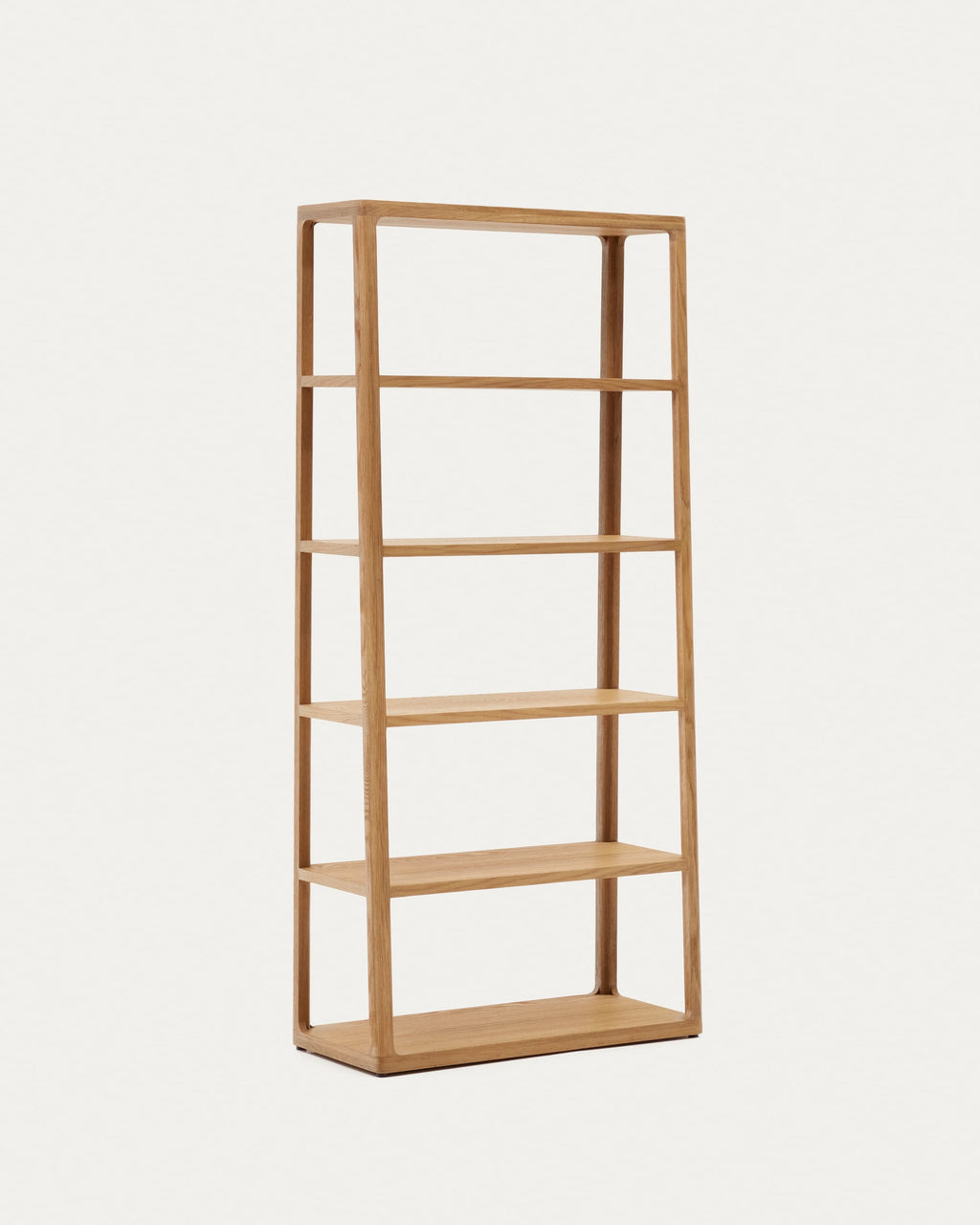 Japandi Regal Maymai – Eiche, Braun, 90 × 193 cm – weitere Ansicht