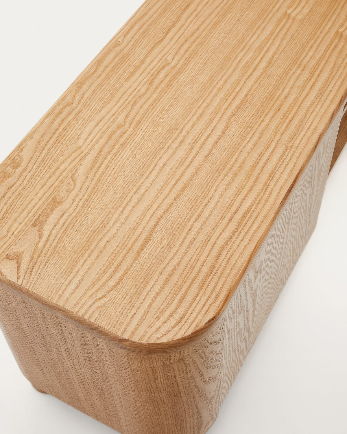 Japandi TV-Möbel Salaya – Eschenfurnier, Natur, 200 × 52 cm – weitere Ansicht