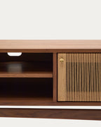 Japandi TV-Möbel Elan – Massivholz, Natur, 200 × 50 cm – weitere Ansicht