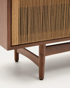 Japandi TV-Möbel Elan – Massivholz, Natur, 200 × 50 cm – weitere Ansicht