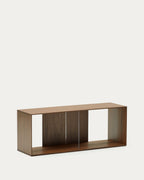 Japandi Regal Litto – Holzwerkstoff, Braun, 101 × 38 cm – weitere Ansicht