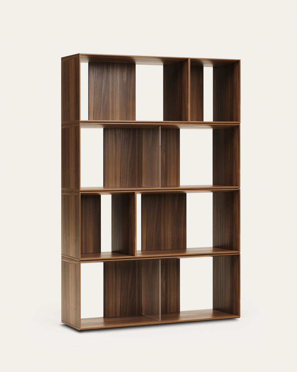 Japandi Regal Litto – Holzwerkstoff, Braun, 101 × 152 cm – weitere Ansicht