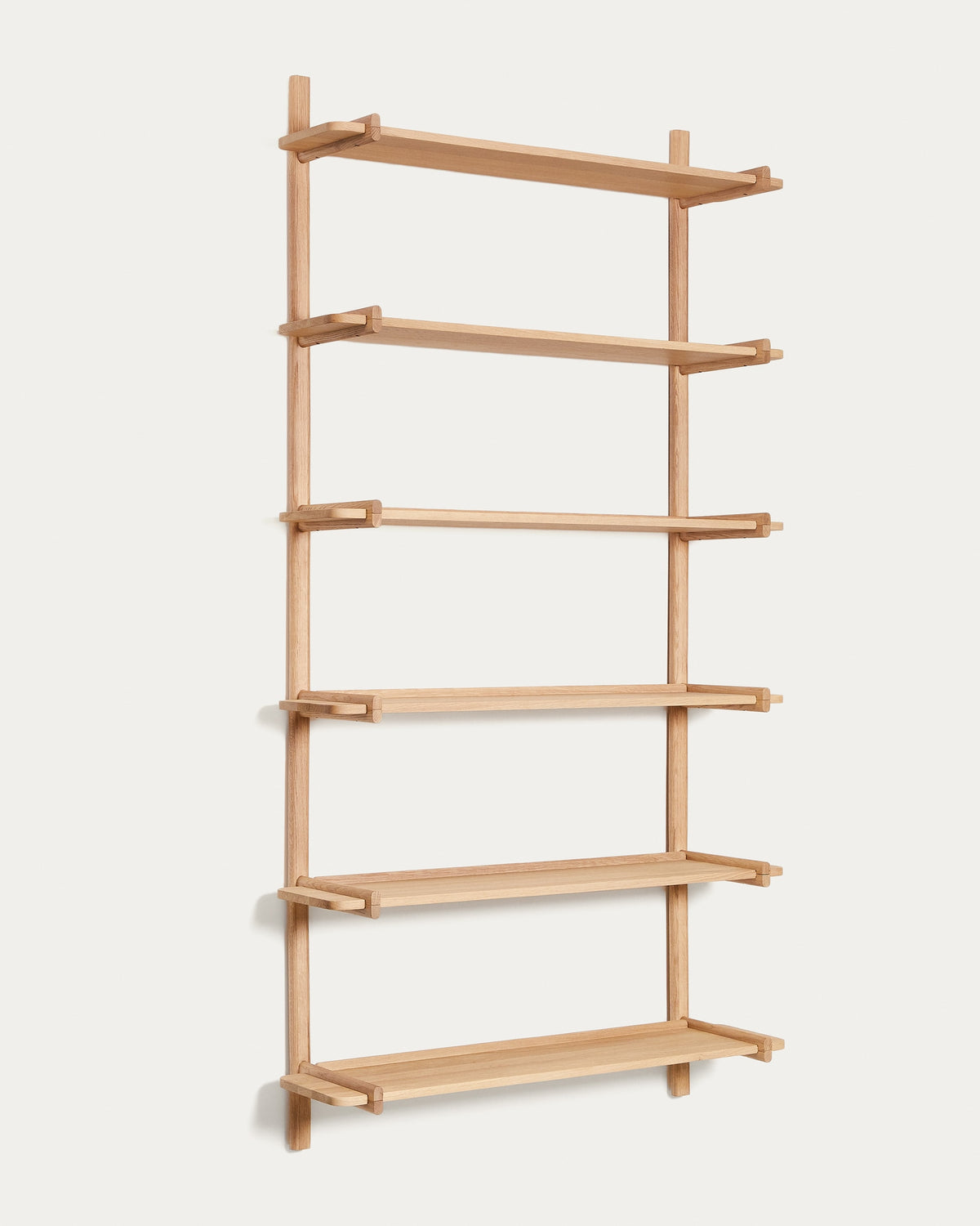 Japandi Regal Sitra – Natur, 6er-Set, Natur, 110 cm – Produktansicht