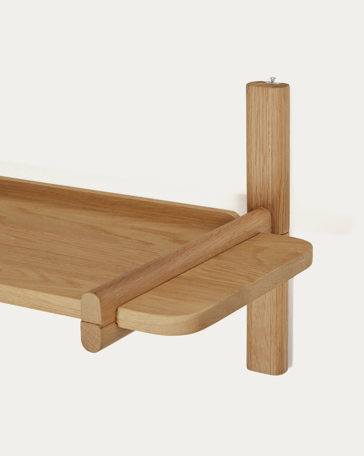 Japandi Regal Sitra – Natur, 1er-Set, Natur, 110 cm – weitere Ansicht