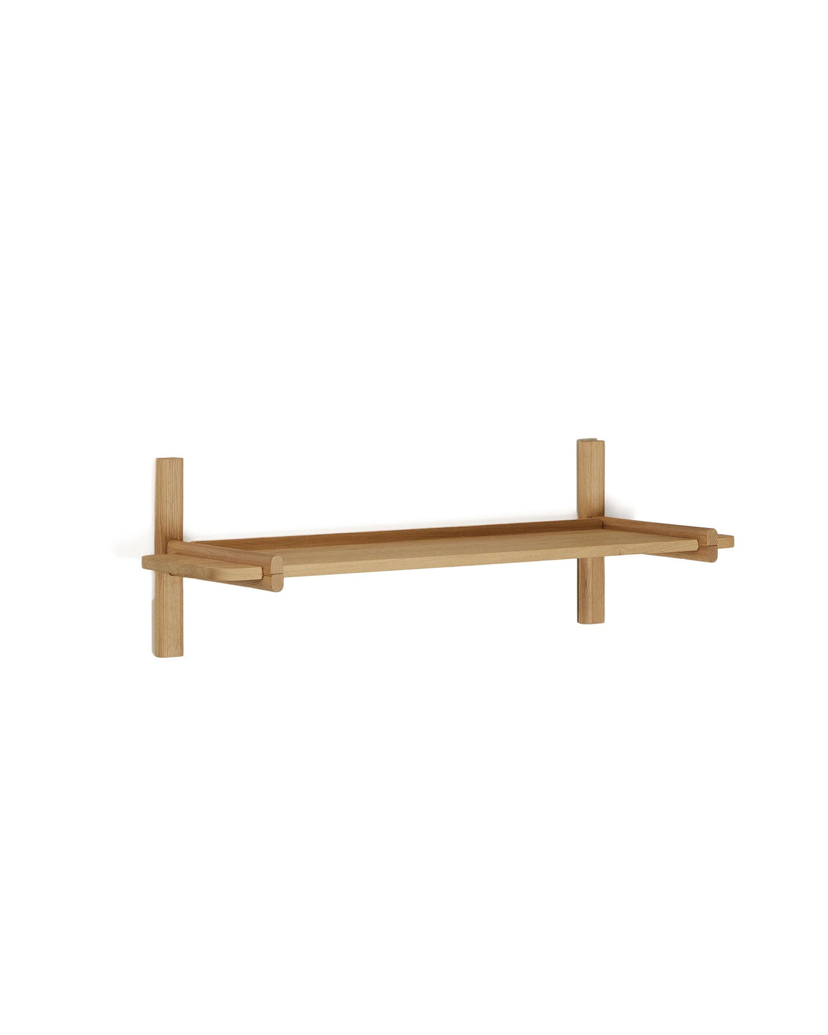 Japandi Regal Sitra – Natur, 1er-Set, Natur, 110 cm – Produktansicht