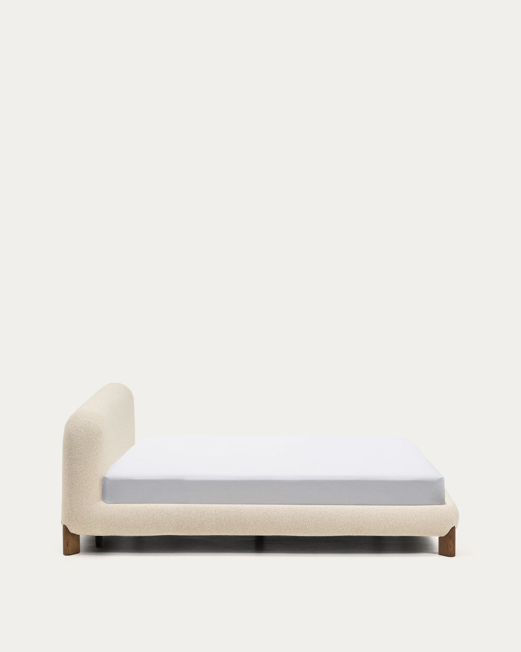 Japandi Bett Odina – Esche, Ecru, 160 × 200 cm – weitere Ansicht