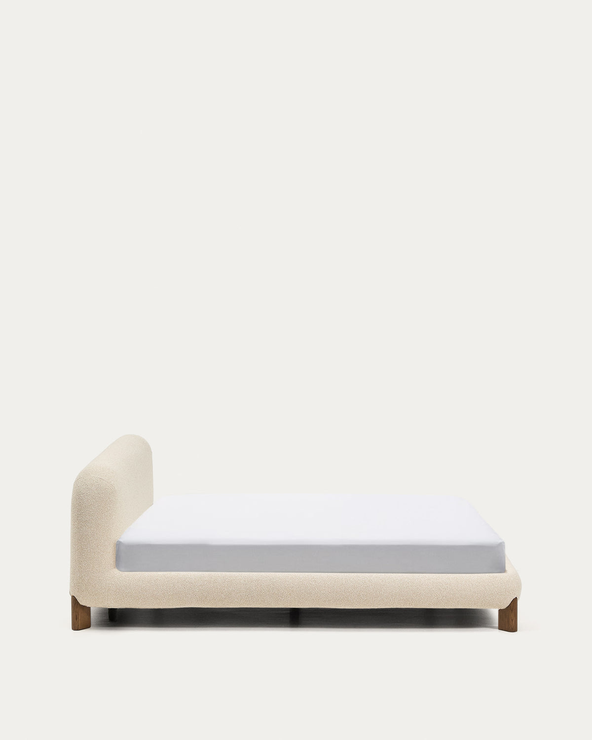 Japandi Bett Odina – Esche, Ecru, 160 × 200 cm – weitere Ansicht